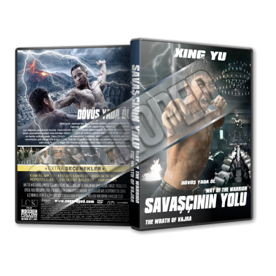 Savaşçının Yolu - The Wrath of Vajra Cover Tasarımı (Dvd cover)